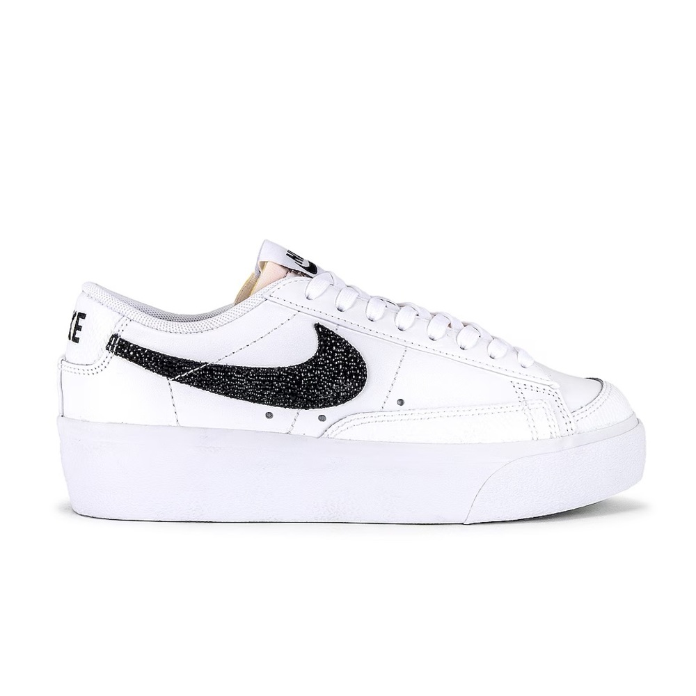 Nike Blazer Low Platform with Glitter Swoosh